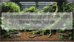 boa constrictor enclosure setup ideas