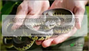 boa constrictor temperament boa constrictor temperament