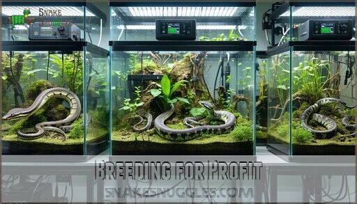Image showcasing Breeding Snakes for Profit Legally: Complete Guide to Starting