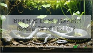 breeding venomous snakes safely