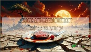 calorie and macronutrient recommendations
