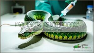 can snakes get adenovirus