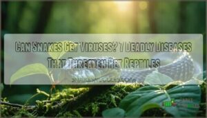 can snakes get viruses