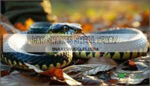 can snakes smell fear