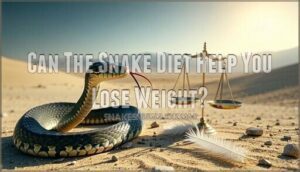 can the snake diet help you lose weight