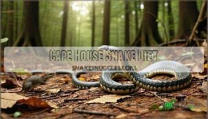 cape house snake diet