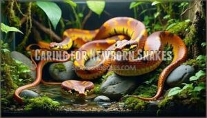 caring for newborn snakes