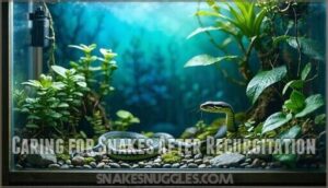 caring for snakes after regurgitation