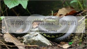 causes of snake fungal disease