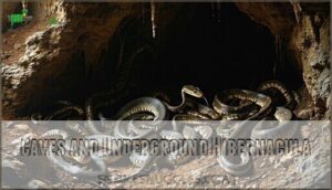 caves and underground hibernacula