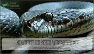 changes in skin appearance