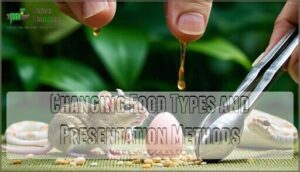 changing food types and presentation methods