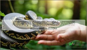 choosing a docile ball python