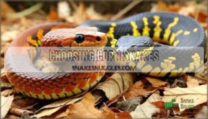 choosing corn snakes