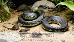 choosing prey size