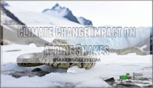 climate change impact on alpine snakes