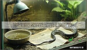 common snake care mistakes
