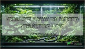 common snake illnesses and treatments