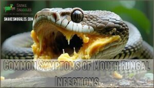 common symptoms of mouth fungal infections