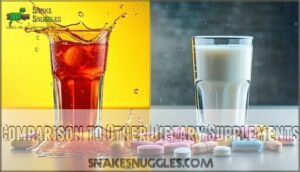 comparison to other dietary supplements