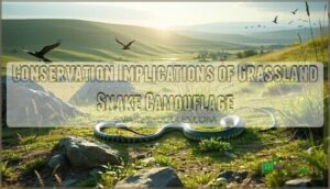 conservation implications of grassland snake camouflage