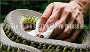 controlling bleeding with pressure controlling bleeding with pressure