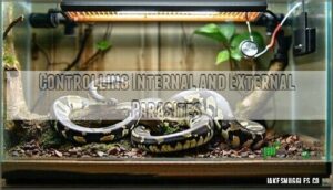 controlling internal and external parasites