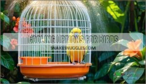 cooling options for birds