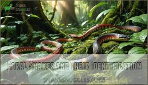 coral snakes and their identification