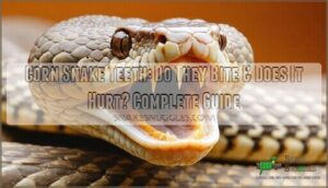 corn snake teeth