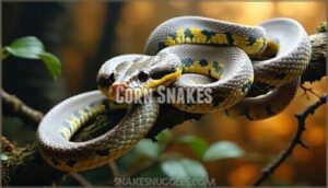 corn snakes