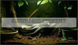 creating a calm environment
