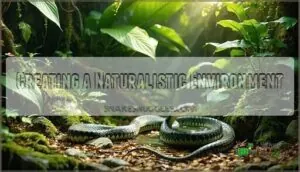 creating a naturalistic environment creating a naturalistic environment