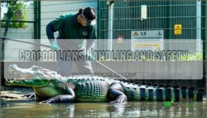 crocodilians handling and safety