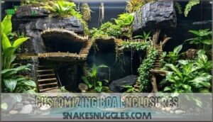 customizing boa enclosures