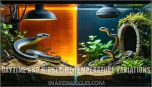 daytime and nighttime temperature variations