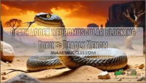 death adder neuromuscular blocking toxins