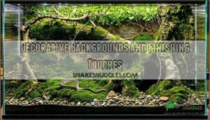 decorative backgrounds and finishing touches