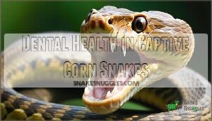 dental health in captive corn snakes