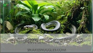depth recommendations for boas