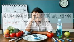 diabetes management challenges in snake diet