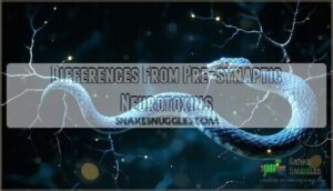 differences from pre-synaptic neurotoxins