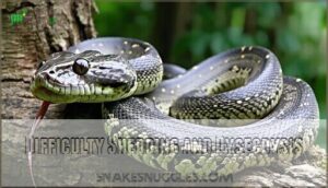 difficulty shedding and dysecdysis