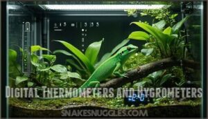 digital thermometers and hygrometers