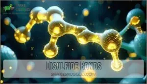 disulfide bonds disulfide bonds