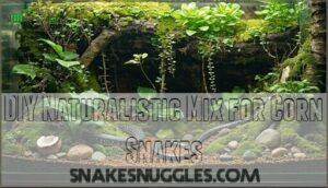 diy naturalistic mix for corn snakes