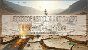 drinking urine is not a safe hydration method drinking urine is not a safe hydration method