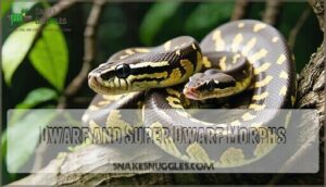dwarf and super dwarf morphs