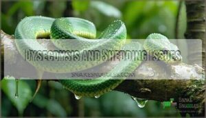 dysecdysis and shedding issues
