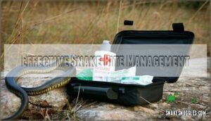 effective snake bite management